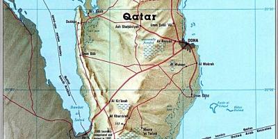 Карта Катара дарозе 